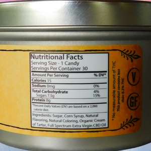 CBD Hard Candy - Peppermint