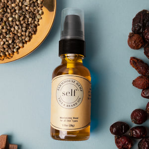 Self - Face & Beard Oil, 1oz, Noncomedogenic face oil