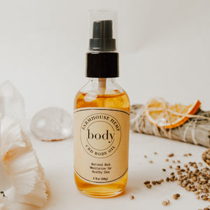 Body - Nutrient Rich, Moisturizing Body Oil, 2oz