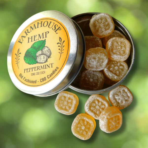 CBD Hard Candy - Peppermint