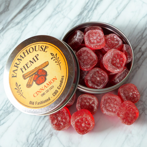 CBD Hard Candy - Cinnamon